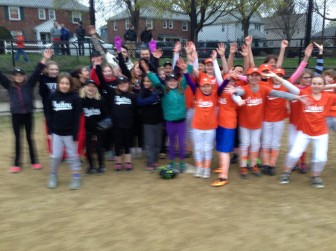 The Crushers and the Panthers U12 girls softball teams played their first game this week.