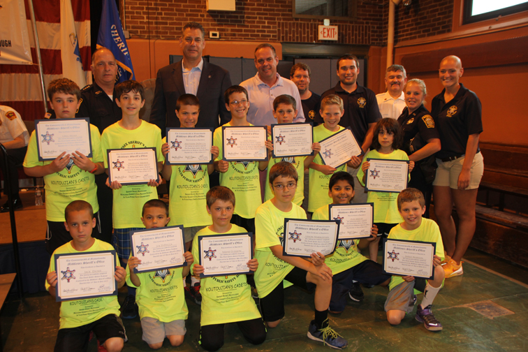 These Watertown kids  took part in a variety of activities during the Sheriff's Youth Academy.