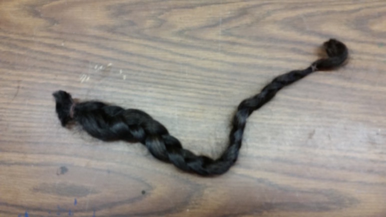 Watertown Firefighter Willie Gaitan's shaved hair produced a 15-inch braid for a cancer patient.