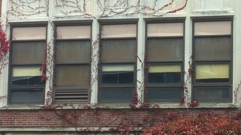 Windows in the old section of Watertown Middle School will be replaced. Originally, only the bottom windows that fold in would be replaced, but the state is requiring the entire window to be replaced.