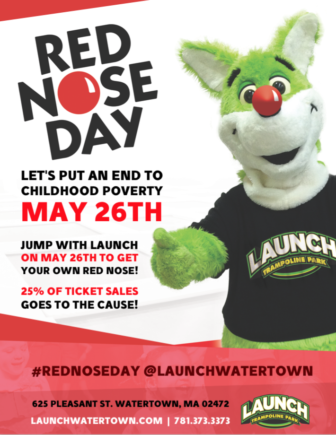 Launch Red Nose Day flyer