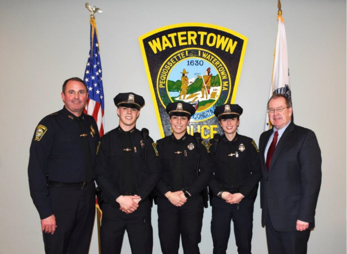 Watertown Police Department Swears In 3 New Officers | Watertown News