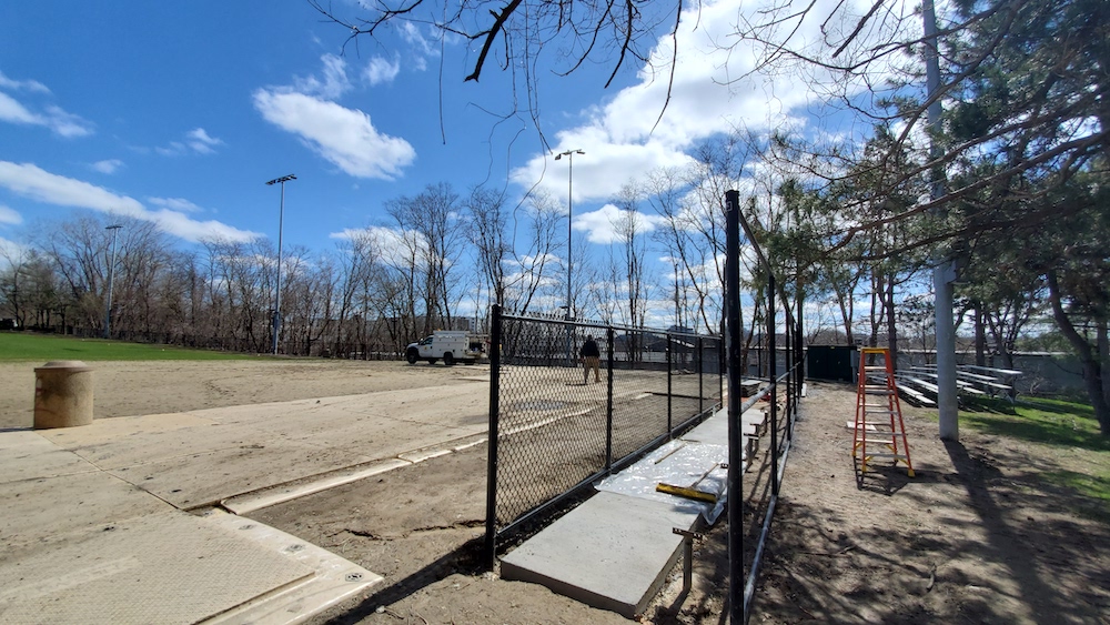 New Lights Will Illuminate Softball Field at Park in Watertown