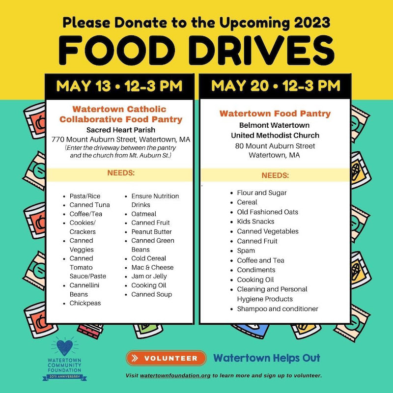 Community Foundation Hosting Food Drives to Help Watertown’s Food ...