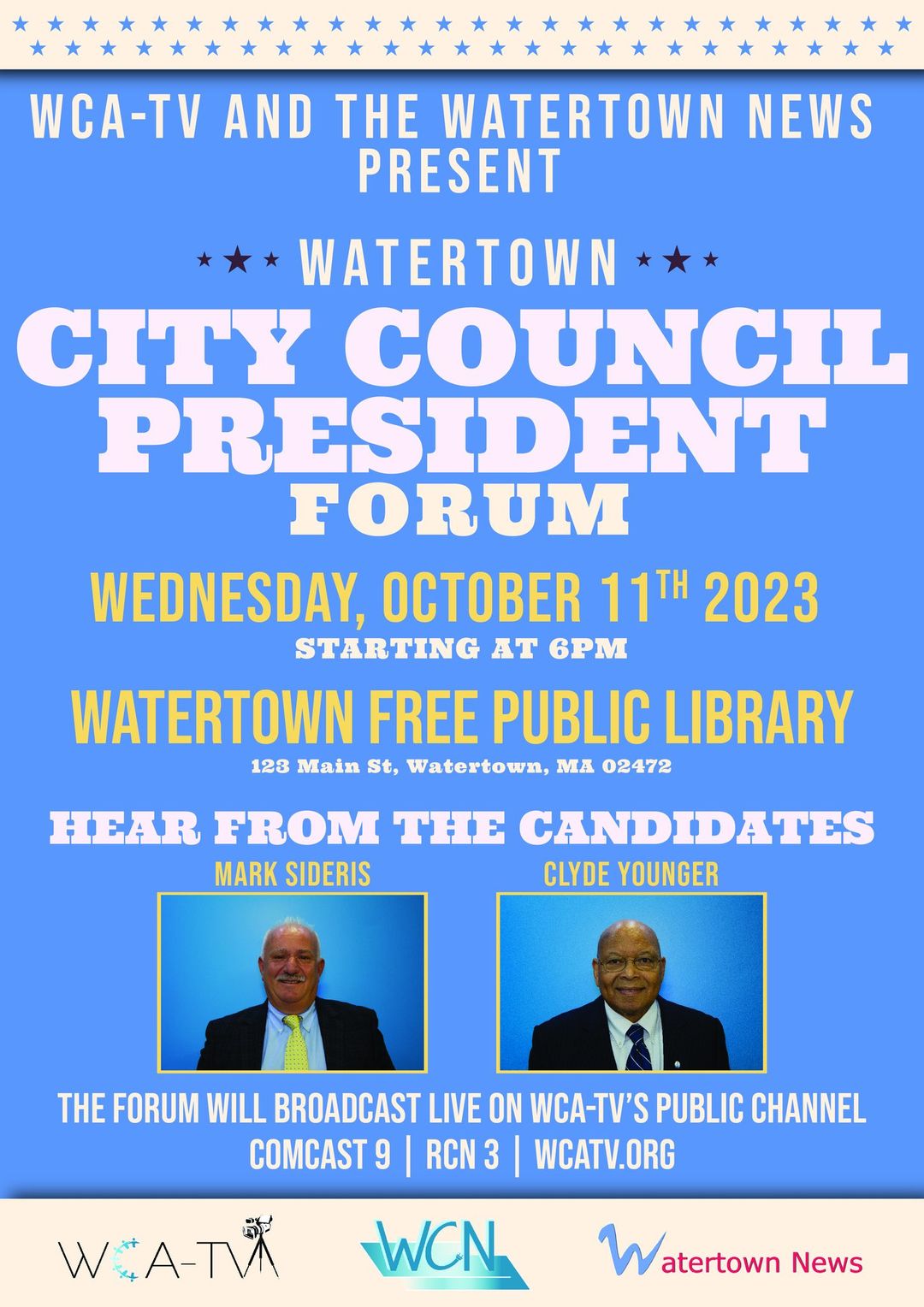 Council President Candidate Forum a Week Away, Submit Your
