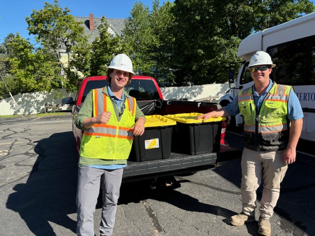 Watertown Food Pantry receives donation from building contractor